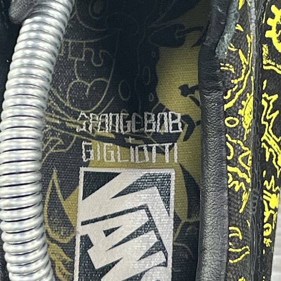 Vans x Men’s SpongeBob SquarePants Mike Gigliotti Old Skool Sneakers Size 9.5 - Picture 7 of 9